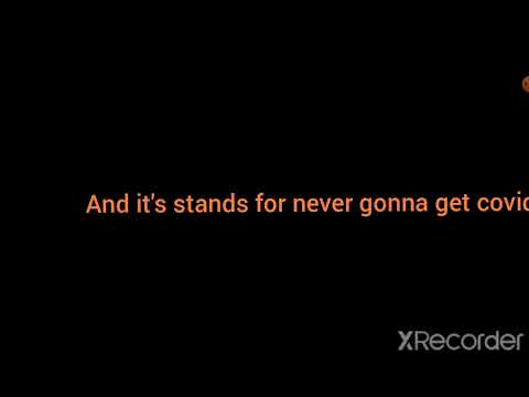 never gonna get covid