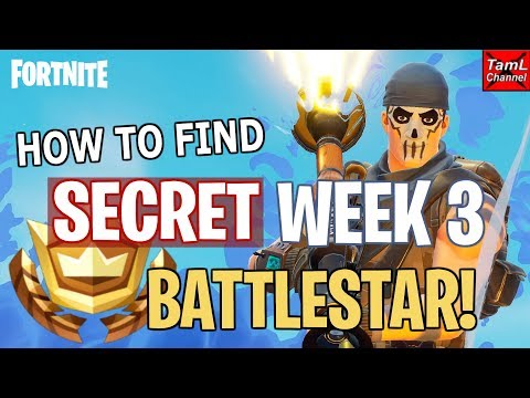Fortnite: How to Find SECRET Week 3 Road Trip BATTLESTAR!