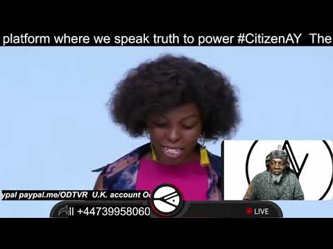 Adelle Onyango Powerful Speech at New Africa-France Summit, confronting president Macron of France.