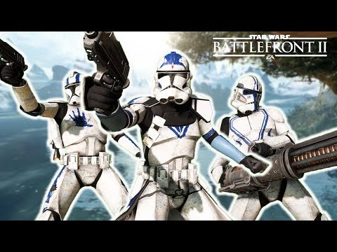 Star Wars Battlefront 2 Mods: The Finest of The 501st - Fives Tribute Mod