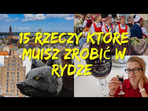 15 rzeczy, które musisz zrobić w Rydze | Łotwa: Ryga | Travel Vlog #32