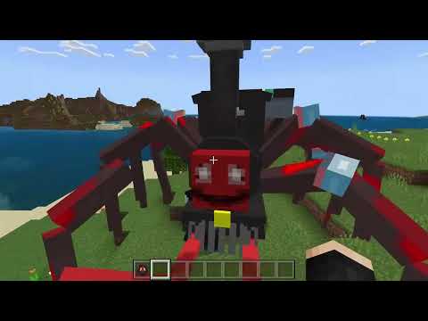 Insane! Minecraft PE's Killer Train - Edward Addon!