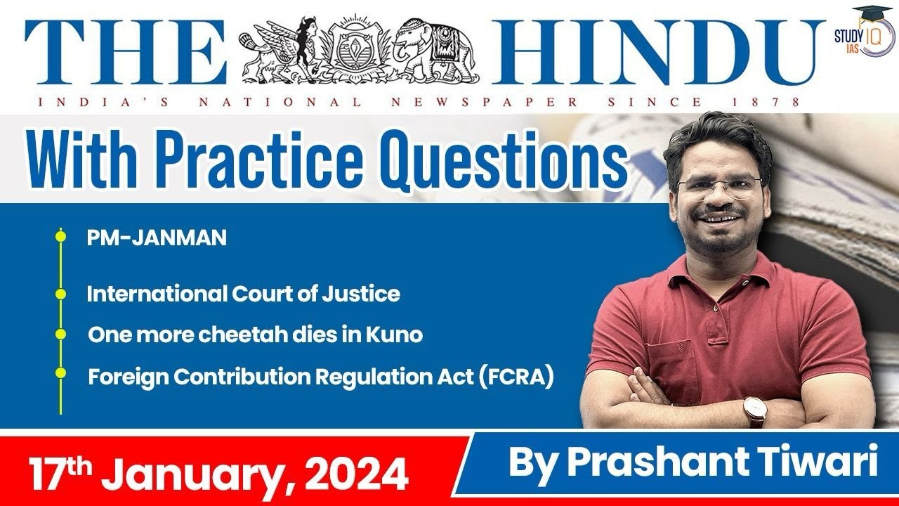 the hindu analysis 17 january 2024