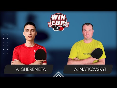 13:15 Vladyslav-Ivan Sheremeta - Andrii Matkovskyi West 2 WIN CUP 27.12.2023 | TABLE TENNIS WINCUP