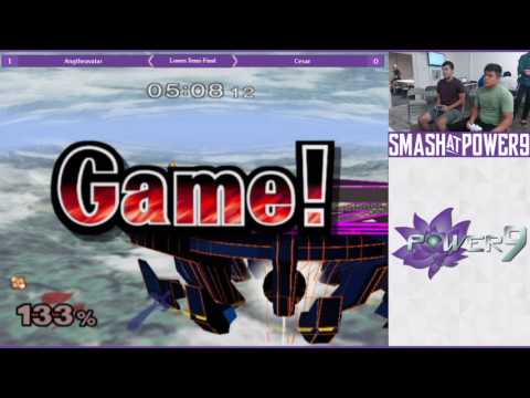 S@P9 #9 - Cesar (Marth) VS Angtheavatar (Fox) SSBM Losers Semi-Final