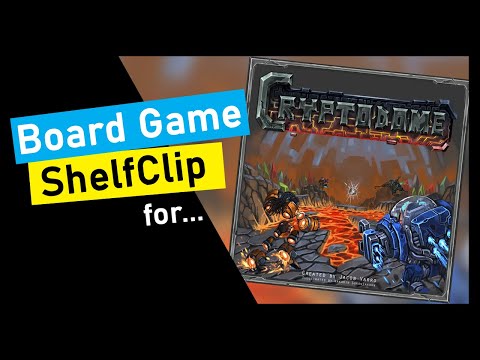 ShelfClips: Cryptodome (Short Board Game Preview)