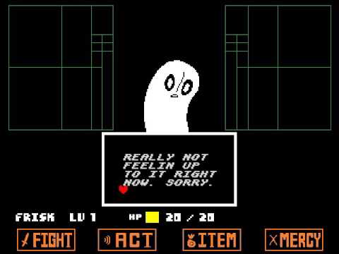 Undertale - Napstablook (Pacifist)