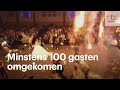 Beeld van uitbreken brand tijdens bruiloft in Irak