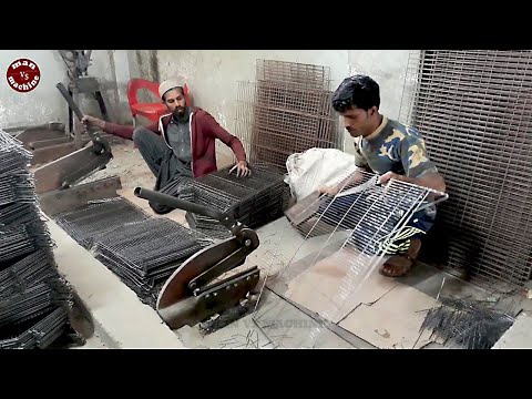 Mass Production Of Bird Cages In A Factory | Bird Cage Making Process