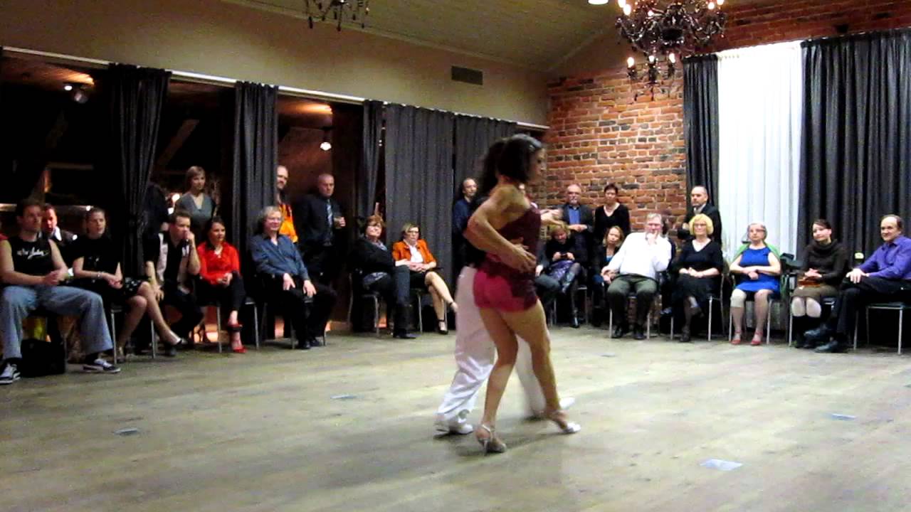 Gustavo Rosas y Gisela Natoli at Oulu Tango Festival 3 2012