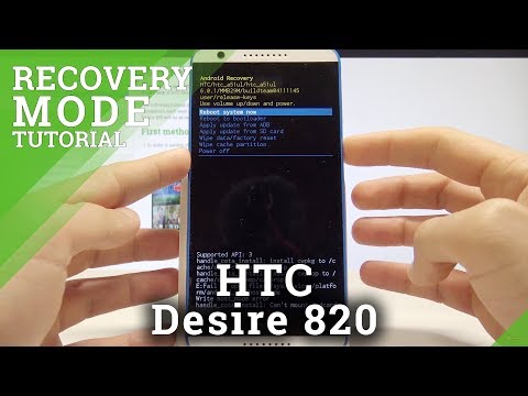 Recovery Mode HTC Desire 820 - How to Boot into HTC Recovery Mode