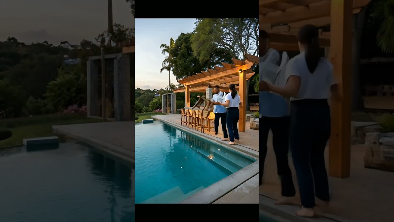 Luxury Poolside Bar Transformation | Dream Backyard Design #poolbar #backyarddesign #luxurybackyard