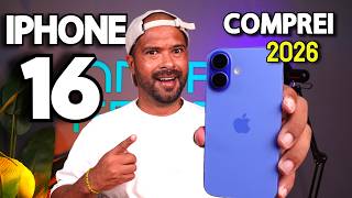 COMPREI o IPHONE 16 em 2026 e vou te FALAR os MOTIVOS! 