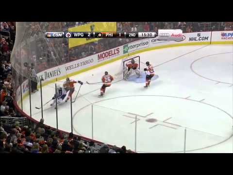 Jets @ Flyers Highlights 2/23/13