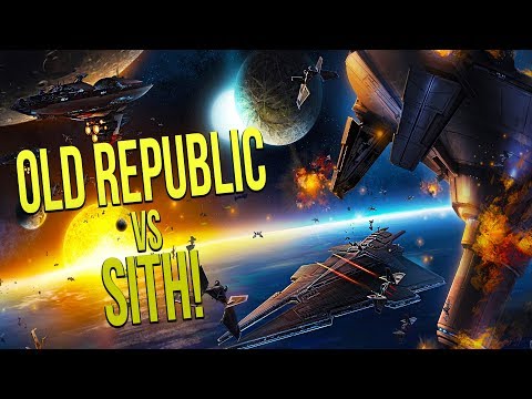 OLD REPUBLIC vs SITH EMPIRE! - Star Wars Empire at War [Yoden Mod]