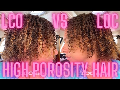 LOC Vs LCO Comparison Over a Few Days - High Porosity Hair
