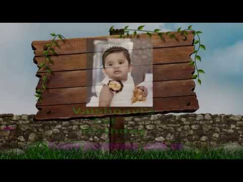 Invitation Card Vaishnavi Birthday 2019