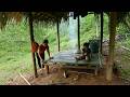 FULL VIDEO: 1 Year Busy Journey of a Single Mother Building BamBoo House Alone. Start to Finish. DEFAULT Thumbnail