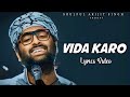 Arijit Singh Vida Karo Lyrics Amar Singh Chamkila Jonita Gandhi A R Rahman Irshad Kamil