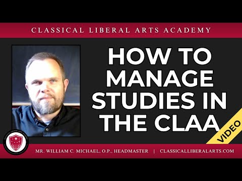 How to Manage Studies in the CLAA