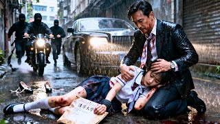 Padres biológicos le rompieron la pierna por la hija adoptiva, ¡su padre adoptivo la hizo levantarse