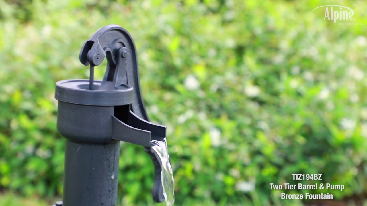 Video 1 Take a Look: Pump and Barrels Bronze Fountain