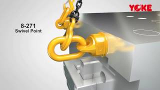 Bu lông tai cẩu xoay 360° YOKE 8