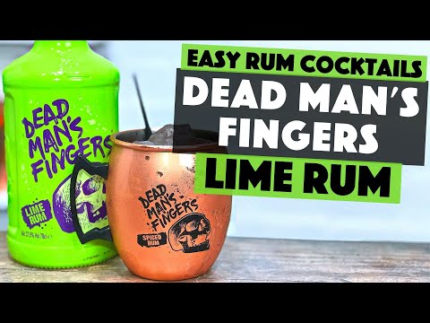 Dead Man's Fingers LIME Rum | an EASY Rum Cocktail to make at Home!