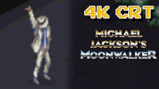 Michael Jackson's Moonwalker (Arcade / 1990) 4K CRT
