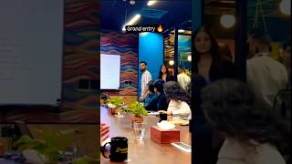 Virat Kohli Anushka Sharma Grand entry in Puma office 😍 #viratkohli