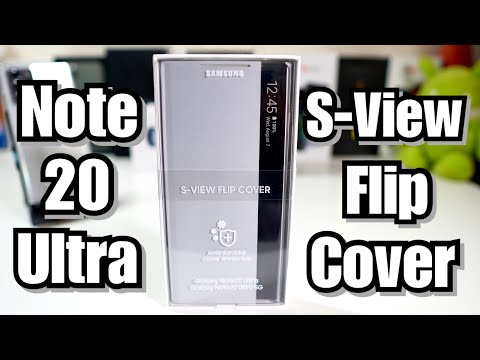 Samsung S View Flip Cover For Note 20 Ultra!