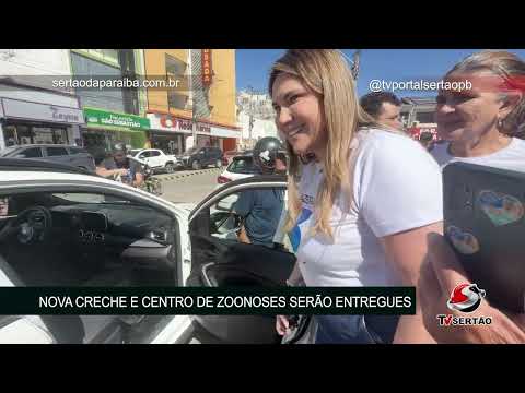 🎉 Em entrevista à TV Sertão, a prefeita de Cajazeiras, Corrinha Delfino, abriu oficialmente a progr
