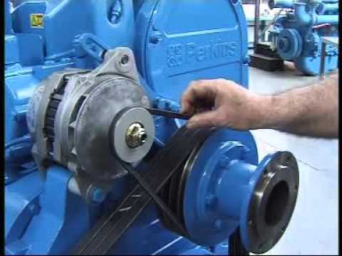 IGSPL - Replacing the fan belts on a Perkins 2000 series engine - P550 IGSPL - Replacing the fan belts on a Perkins 2000 series engine - P550