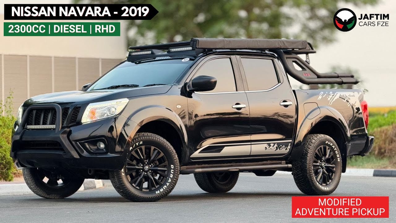 Nissan Navara DOUBLE CAB | NUDGE BAR | AWNING CAMPING TENT | AUTO | 2.3L DIESEL | RHD video