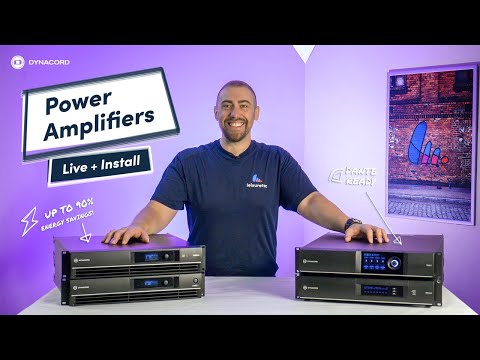Dynacord Amplifiers - L Series, C Series, TGX, IPX