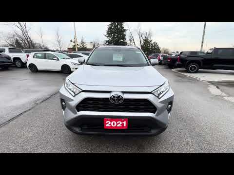 2021 Toyota RAV4 XLE AWD in Silver for sale at Stouffville Toyota in Whitchurch-Stouffville, ON