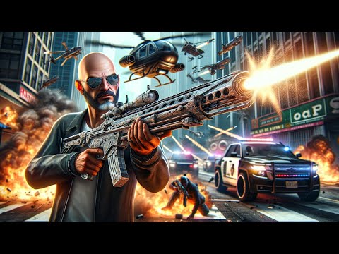 5 STELLE usando solo le armi aliene su GTA Online E33