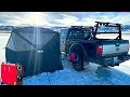 Video Thumbnail for Diesel Heater POWER / Ice Fishing In A Wind Storm!