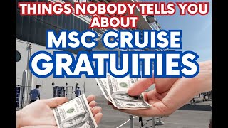 9 Things to Know About MSC Cruise Gratuities | MSC Cruise Tips | MSC Cruise Tipping