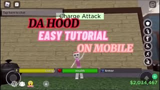 HOW TO GLITCH THROUGH WALLS IN ROBLOX (DA HOOD) (2022, ON MOBILE)