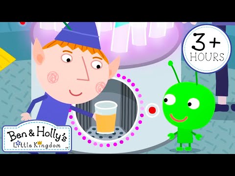 Ben and Holly's Little Kingdom ✨ Spaceship Food and Drink Maker! 🥤 Cartoons For Kids