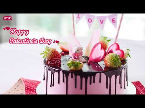 Valentine Chocolate Cake