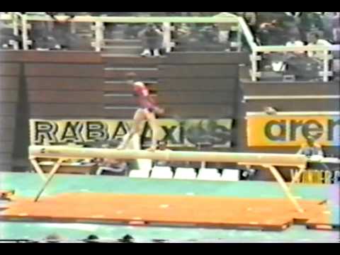 3rd T GDR Bettina Schieferdecker BB - 1983 World Gymnastics Championships 9.500