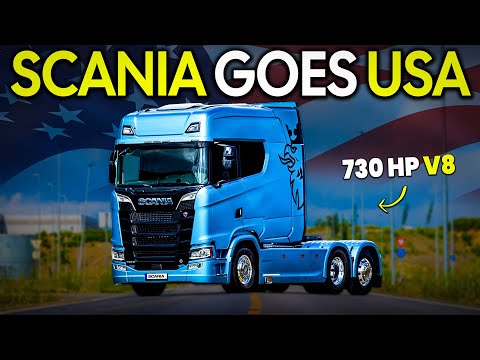 Scania hat gerade den perfekten Truck für die USA herausgebracht!