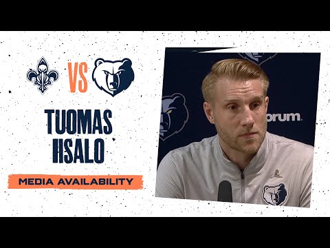 Tuomas Iisalo Press Conference | Grizzlies vs. Pelicans