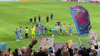 [2023/5/10]サガン鳥栖対浦和レッズ　勝利後の選手挨拶
