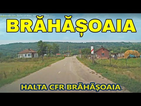 Sat Brahasoaia comuna Stefan cel Mare - Vaslui video aug. 2017