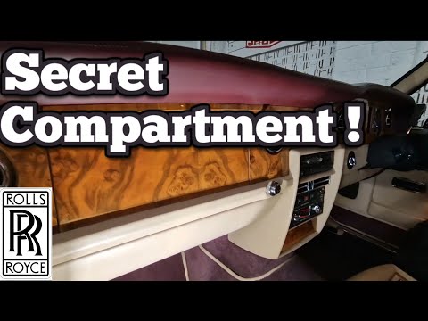 I found a Hidden Compartment on my Rolls Royce ! Silver Spirit Secrets |