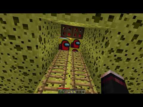 AMONG US TUSUNAMİ VS YER ALTI SIĞINAK! 🌊 - Minecraft