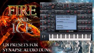 Fire and Ice - 128 presets for Synapse Audio Dune